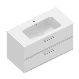 Тумба под раковину Kerama Marazzi Piano Classic PIA.CL.95\WHT.M 95 см ясень белый матовый