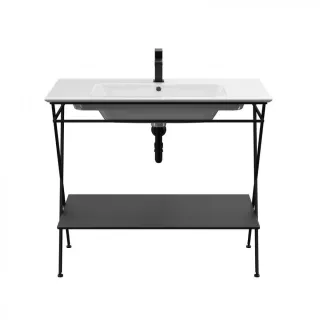 Металлическая структура-консоль Kerama Marazzi Piano Next PIA.N.95\BLK 95 см чёрный матовый