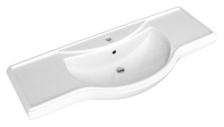 Мебельная раковина Kirovit Классик 120см белый 00000006029