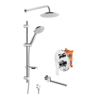 Душевой комплект Swedbe Platta 5541 хром