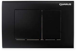 Клавиша смыва Charus Minimalista FP.310.DW.01 черный матовый