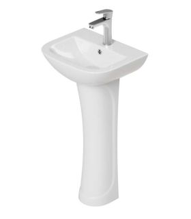 Детская раковина Laguraty 3210F на пьедестале белый