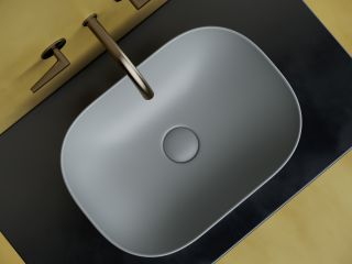 Раковина Ceramica Nova Element CN6009MH 45см антрацит матовый