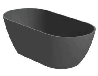 Ванна из искусственного камня Riho Bilbao B118001080 170x80см антрацит