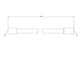 Душевой шланг Gessi Сromalux 01637.726 150 см брашированная бронза