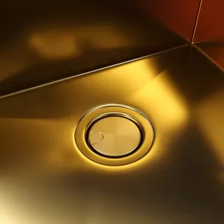 Мойка кухонная Reflexion Iseo 65-GD RX2265GD брашированное золото