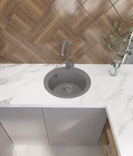 Мойка кухонная GranFest URBAN 649 песочный