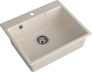 Мойка кухонная GranFest URBAN 658 белый