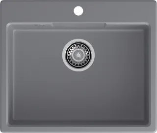 Мойка кухонная GranFest URBAN 658 темно-серый
