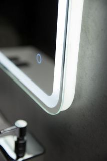 Зеркало BelBagno с LED-подсветкой и сенсорным управлением SPC-MAR-800-800-LED-TCH