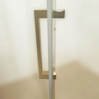 Душевой уголок Triton Альфа -Голд  Щ0000073922 90x90 см профиль золото стекло прозрачное