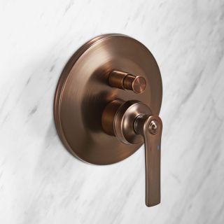 Встраиваемый смеситель Swedbe Terracotta Art 2517 с подключением на два выхода бронза