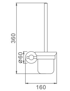 Ёршик Haiba HB8310 сталь
