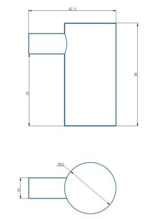 Крючок для ванной комнаты Haiba HB8405-7 чёрный