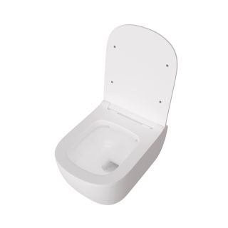 Унитаз подвесной Maretti Eleganza безободковый с микролифтом, EN10PBM10-844, белый