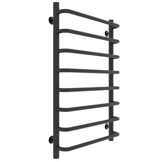 Полотенцесушитель водяной Laris Стандарт 73208015ЧМ П8 50x80см чёрный матовый