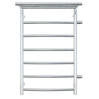 Полотенцесушитель водяной Laris Классик 73208019 правый  с полкой П7 50x80см хром