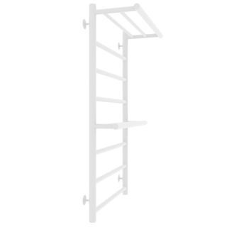 Полотенцесушитель водяной Laris Лавина 73208027БМ с полками П9 50x80см белый матовый