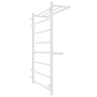 Полотенцесушитель водяной Laris Лавина 73208029БМ правый с полками П9 50x80см белый матовый