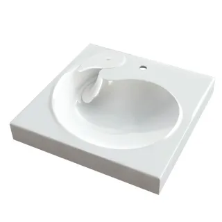 Раковина Reflexion Beta RF6060BT белая 60x60