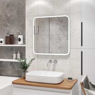 Зеркало Reflexion Magic RF5938CD с LED подсветкой и сенсорным 70х70