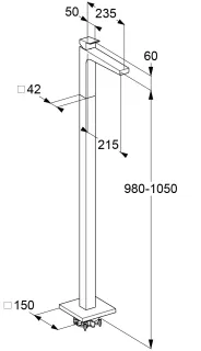 Смеситель для раковины Kludi Decus 54595N075 брашированное золото