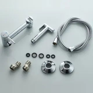 Гигиенический душ со смесителем Shevanik S107 хром