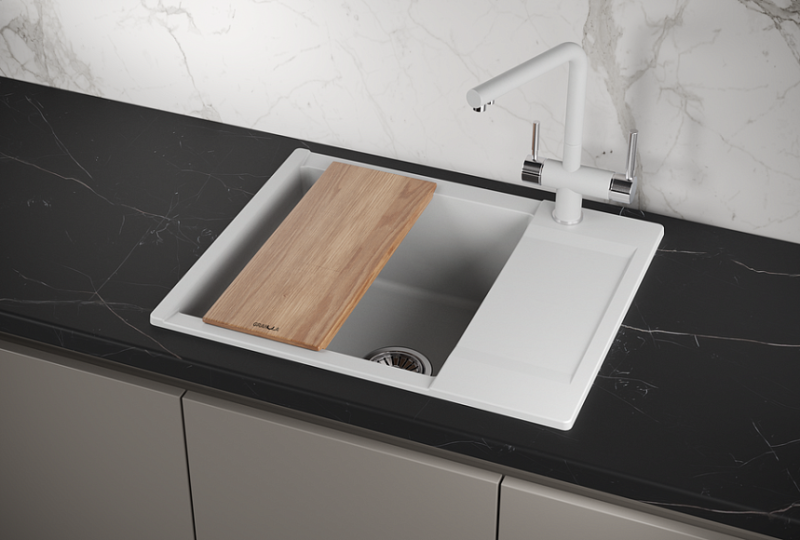 Мойка кухонная Granula 6202, АРКТИК