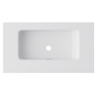 Раковина мебельная Am.Pm Sense M7BWCC0802WG 80 см белый глянец (с отверстием под смеситель)