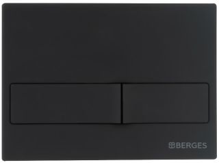 Инсталляция для унитаза Berges Novum L5 с кнопкой soft touch чёрный 040215
