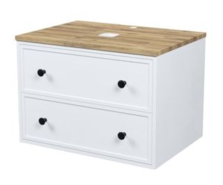 Тумба подвесная IDDIS Torr TOR70WBi95K со столешницей 70см белый матовый