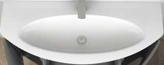 Раковина стеклянная, Cezares, 82368 белый