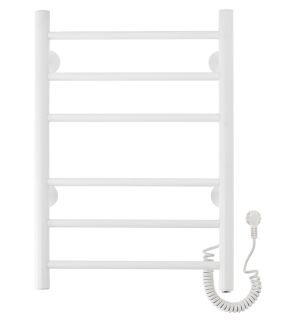 Полотенцесушитель электрический Domoterm Аврора DMT 109-6 40х60 EK R белый
