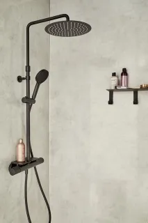 Душевая лейка Jacob Delafon Metro Signature E24717-BL чёрный матовый