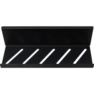 Полка Aquanet Магнум 302224 30 см чёрный матовый