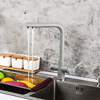 Смеситель для кухни Frap F4352-22 серый