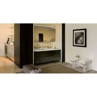 Унитаз Kerasan Waldorf 411801 приставной Белый без сиденья