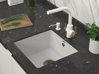 Дозатор Paulmark Rein D002-431 белый матовый