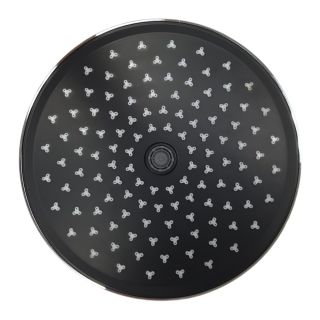 Верхний душ Haiba HB007 чёрный матовый