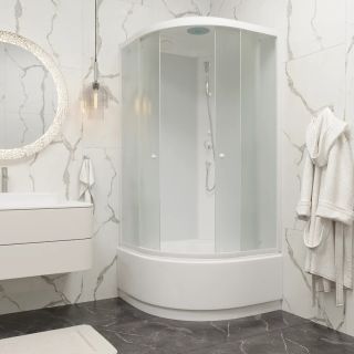 Душевая кабина Parly Bianco EB921 90x90см