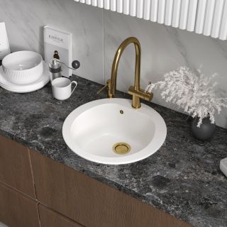 Смеситель для кухни Reflexion Lago RX9904GD брашированное золото