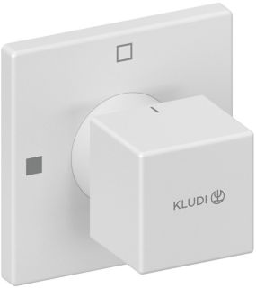 Переключатель на два положения Kludi Decus 548475375 белый матовый
