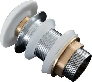 Донный клапан Aquane 330951 без перелива белый матовый