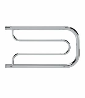 Полотенцесушитель водяной Indigo Фокстрот P FPW32-50P с полкой 32x50 см хром