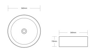 Раковина Cerutti SPA CR7044AS 36см золото