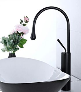 Смеситель для раковины Boch Mann Tropfen B XL BM9634 чёрный