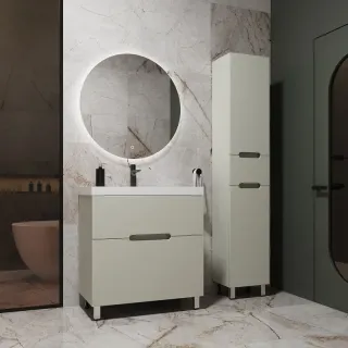 Напольная тумба под раковину Style Line Матис ЛС-00002435 70 см олива