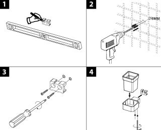 Стакан для зубных щёток Lemark Smooth Line 9731013 с держателем хром