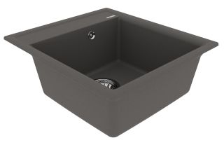Кухонная мойка Lemark Hanka 450 9910011 серый шёлк