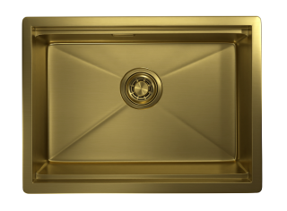 Мойка кухонная Granula 6045U, ЗОЛОТО САТИН